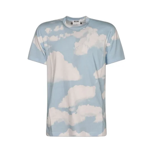 Moschino Cloud Printed Crewneck T-Shirt