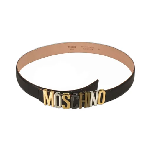 Moschino Logo Lettering Belt