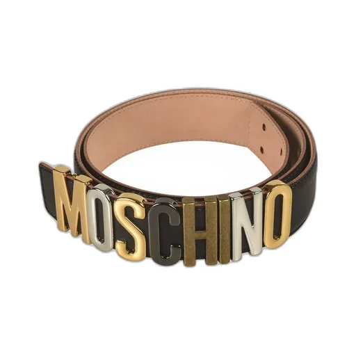 Moschino Logo Lettering Belt