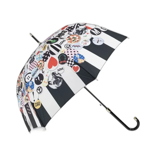Moschino Graphic Print Parasol