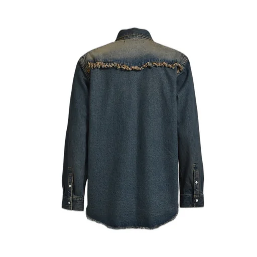 Fringe Denim Shirts / Ind