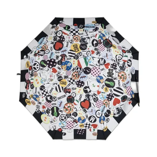 Moschino Graphic Print Umbrella
