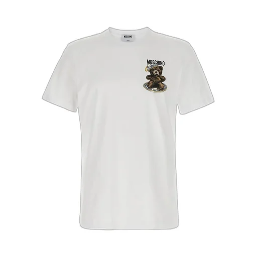 Moschino Logo Printed Crewneck T-Shirt