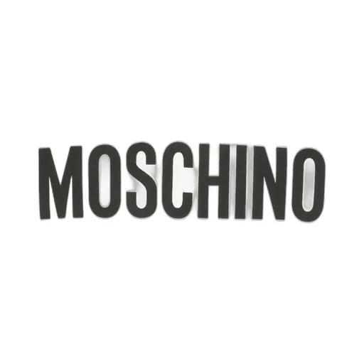 Moschino Logo Print Drawstring Hoodie