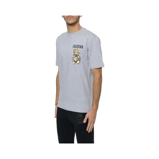 Moschino Logo Printed Crewneck T-Shirt