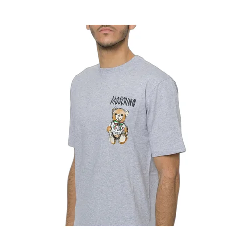 Moschino Logo Printed Crewneck T-Shirt