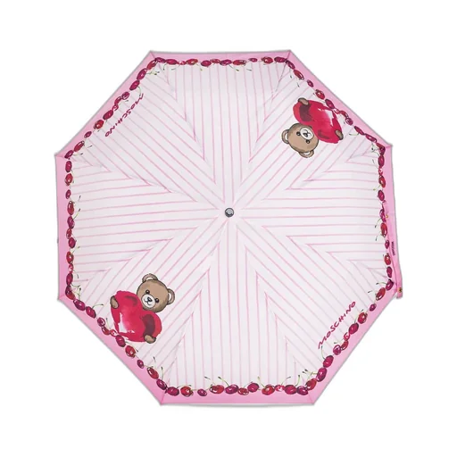 Moschino Teddy Bear Printed Folding Umbrella
