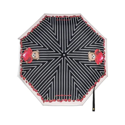 Moschino Teddy Bear Printed Folding Umbrella