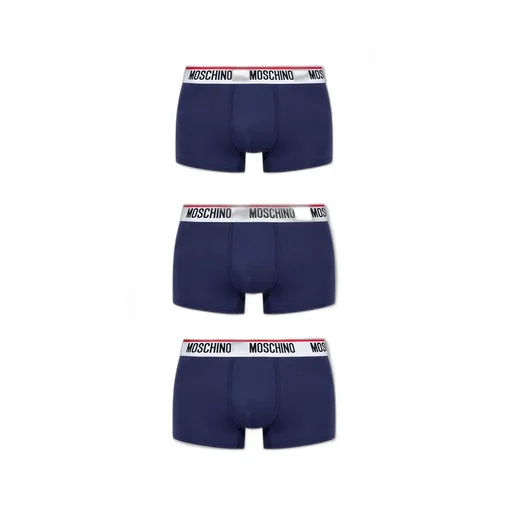 Moschino Logo Waistband 3-Pack Boxers