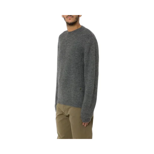 Moschino Logo Plaque Crewneck Jumper