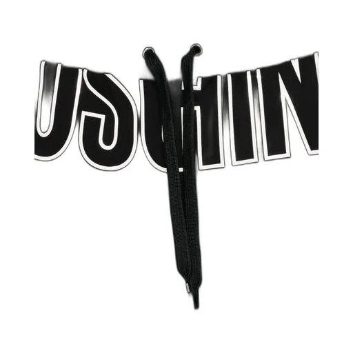 Moschino Logo Printed Drawstring Trackpants