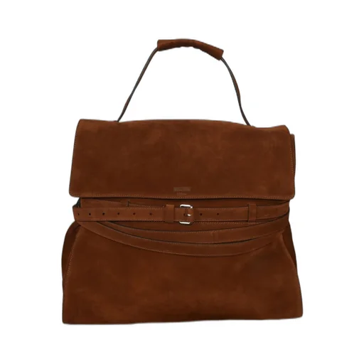 Moschino Belted Medium Top Handle Bag