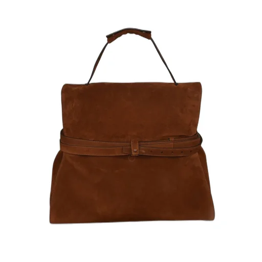 Moschino Belted Medium Top Handle Bag
