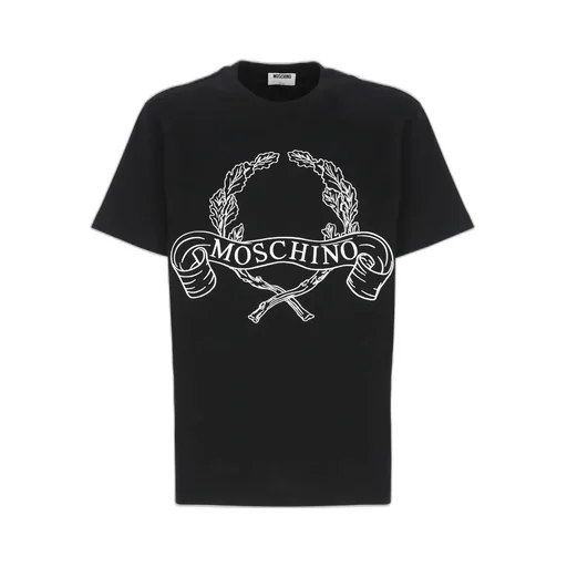 Moschino Logo Printed Crewneck T-Shirt