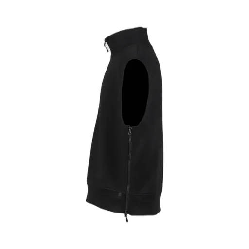 Tech Sweat Zip Vest Pullover / Blk