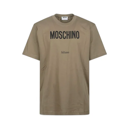 Moschino Logo Printed Crewneck T-Shirt