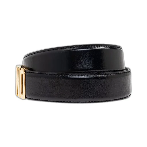 Moschino Logo Lettering Buckle Belt