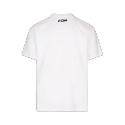 Moschino Logo Embroidered Crewneck T-Shirt