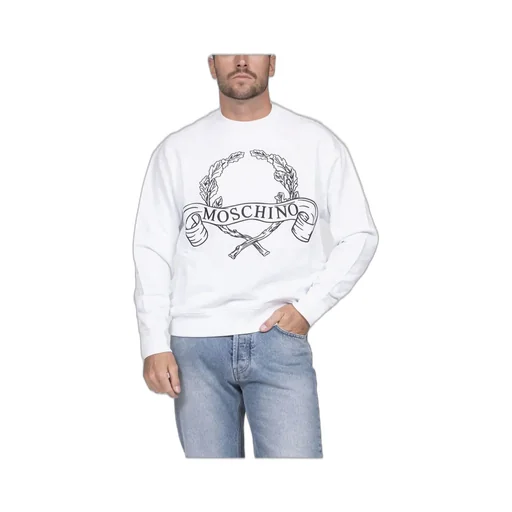 Moschino Logo Printed Crewneck Sweatshirt