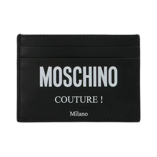 Moschino Couture Logo Print Cardholder