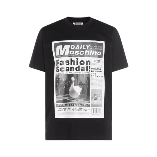 Moschino Graphic Printed Crewneck T-Shirt