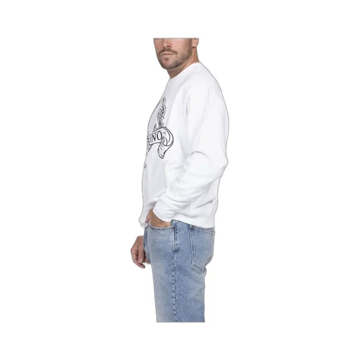 Moschino Logo Printed Crewneck Sweatshirt