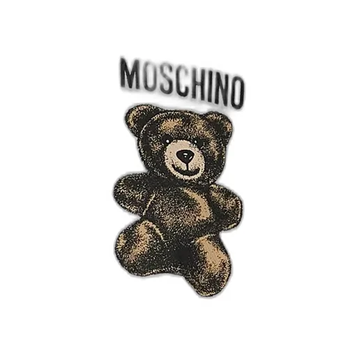 Moschino Teddy Bear-Printed Short-Sleeved Polo Shirt