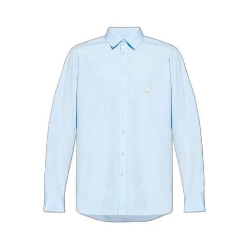 Moschino Goose Embroidered Long-Sleeved Shirt