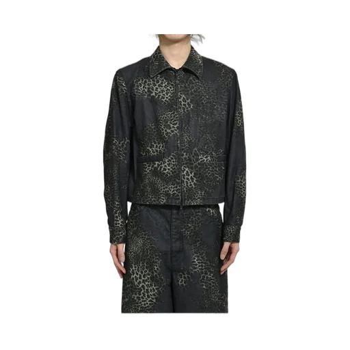 Zip Blouson / Leopard