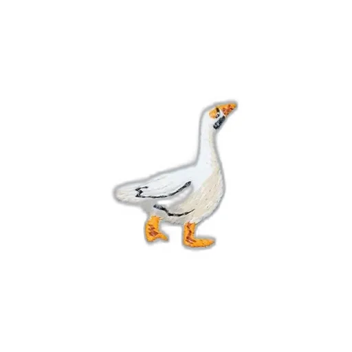 Moschino Goose Embroidered Long-Sleeved Shirt