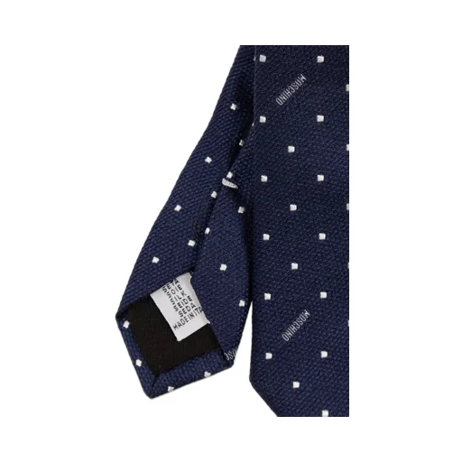 Moschino Polka Dot Detailed Pointed Tip Tie