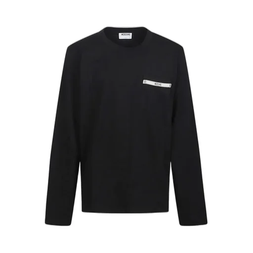 Moschino Logo Detailed Long-Sleeved T-Shirt