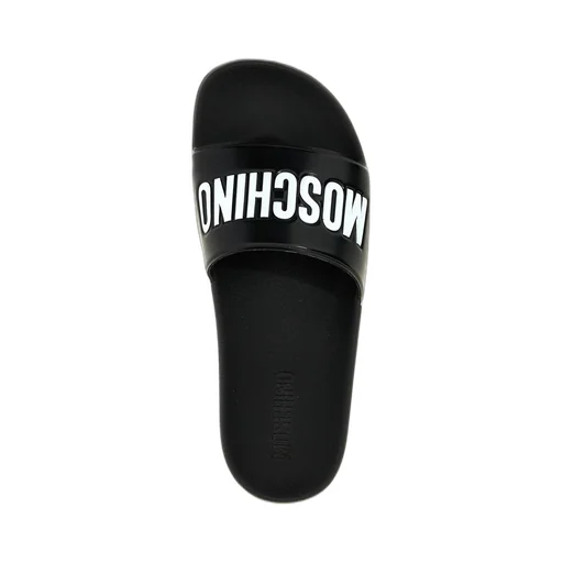 Moschino Logo Detailed Pool Slides