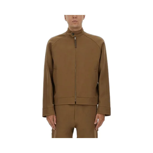 Moschino High-Necl Zipped Bomber Jacket