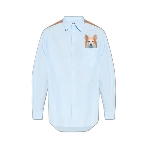 Moschino Dog Printed Shirt