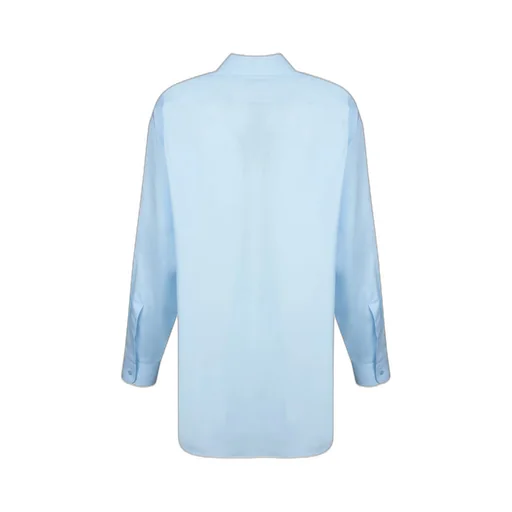Moschino Long Sleeved Curved Hem Shirt