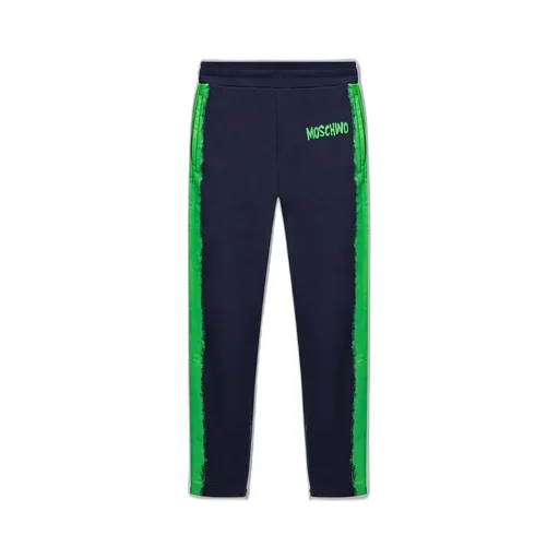 Moschino Logo Printed Tapered Sweat Pants