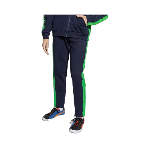 Moschino Logo Printed Tapered Sweat Pants