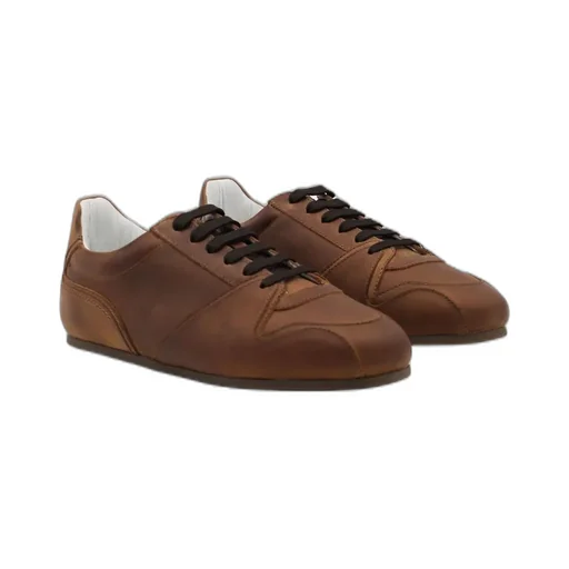 Moschino Logo Embossed Sneakers