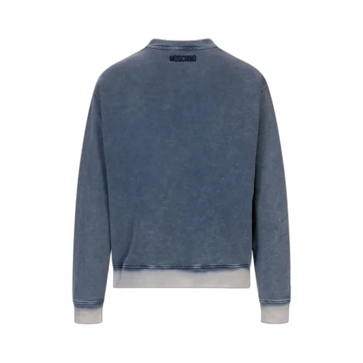 Moschino Smile Face Embellished Crewneck Sweatshirt