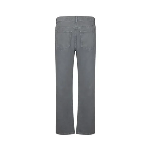 Moschino Logo Patch Straight-Leg Jeans