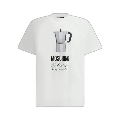 Moschino Graphic Printed Crewneck T-Shirt