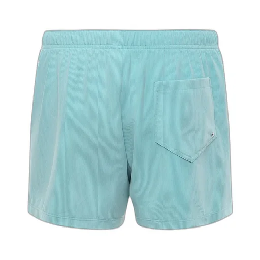 Moschino Logo Printed Drawstring Swim Shorts