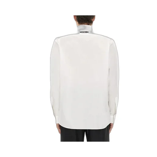 Moschino Goose Embroidered Long-Sleeved Shirt