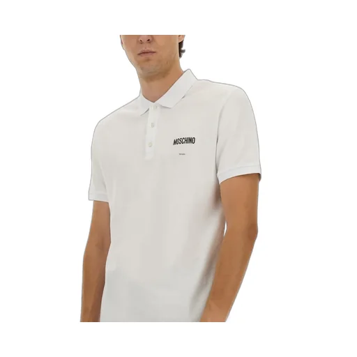 Moschino Logo Detailed Polo Shirt