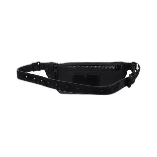 Moschino Logo-Plaque Zipped Belt Bag