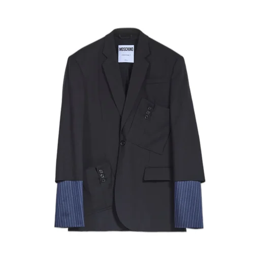 Moschino Single-Breasted Tailored Blazer