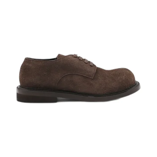 Moschino Lace-Up Flat Shoes