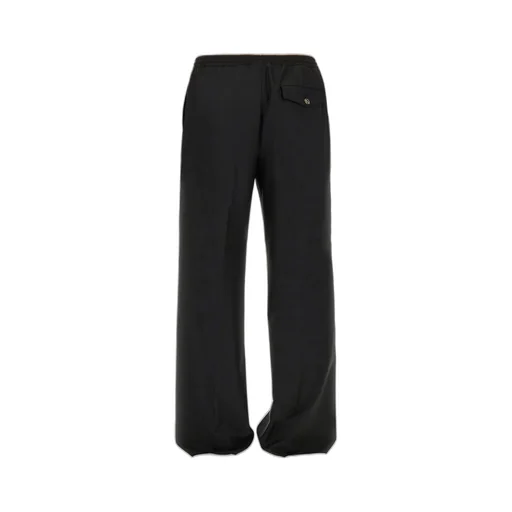 Moschino Pleat Detailed Straight-Leg Pants