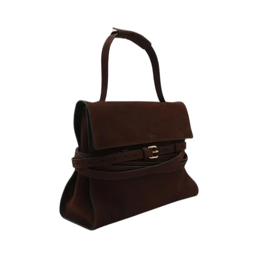 Moschino Logo Embossed Tote Bag